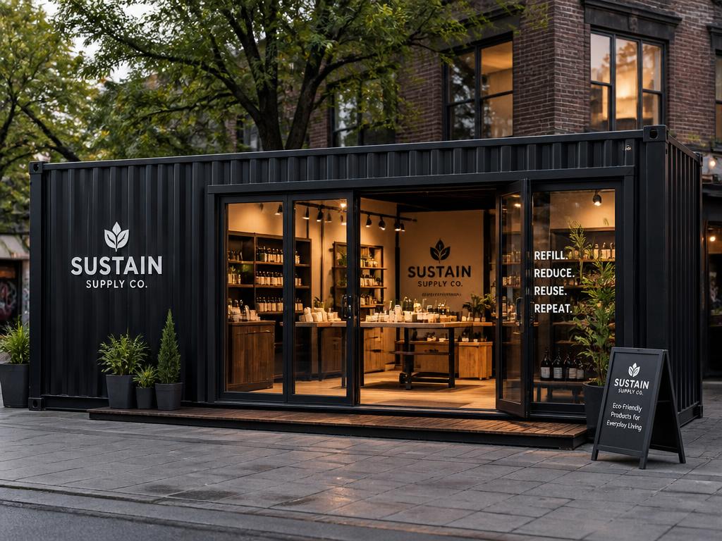 Container retail shop